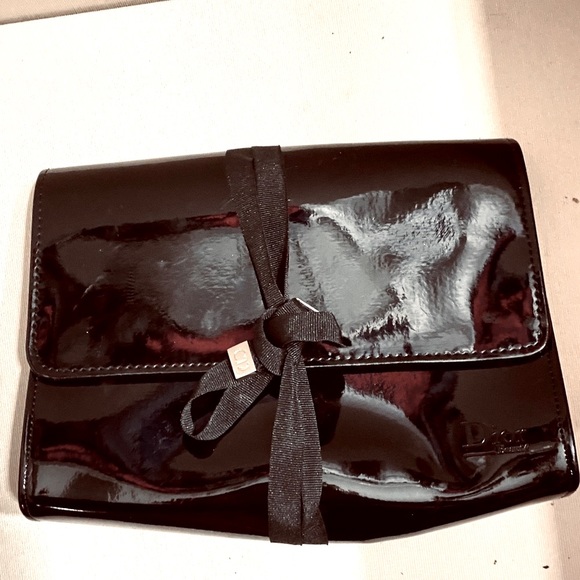 NEW DIOR wet look shiny tie bag - Picture 9 of 9